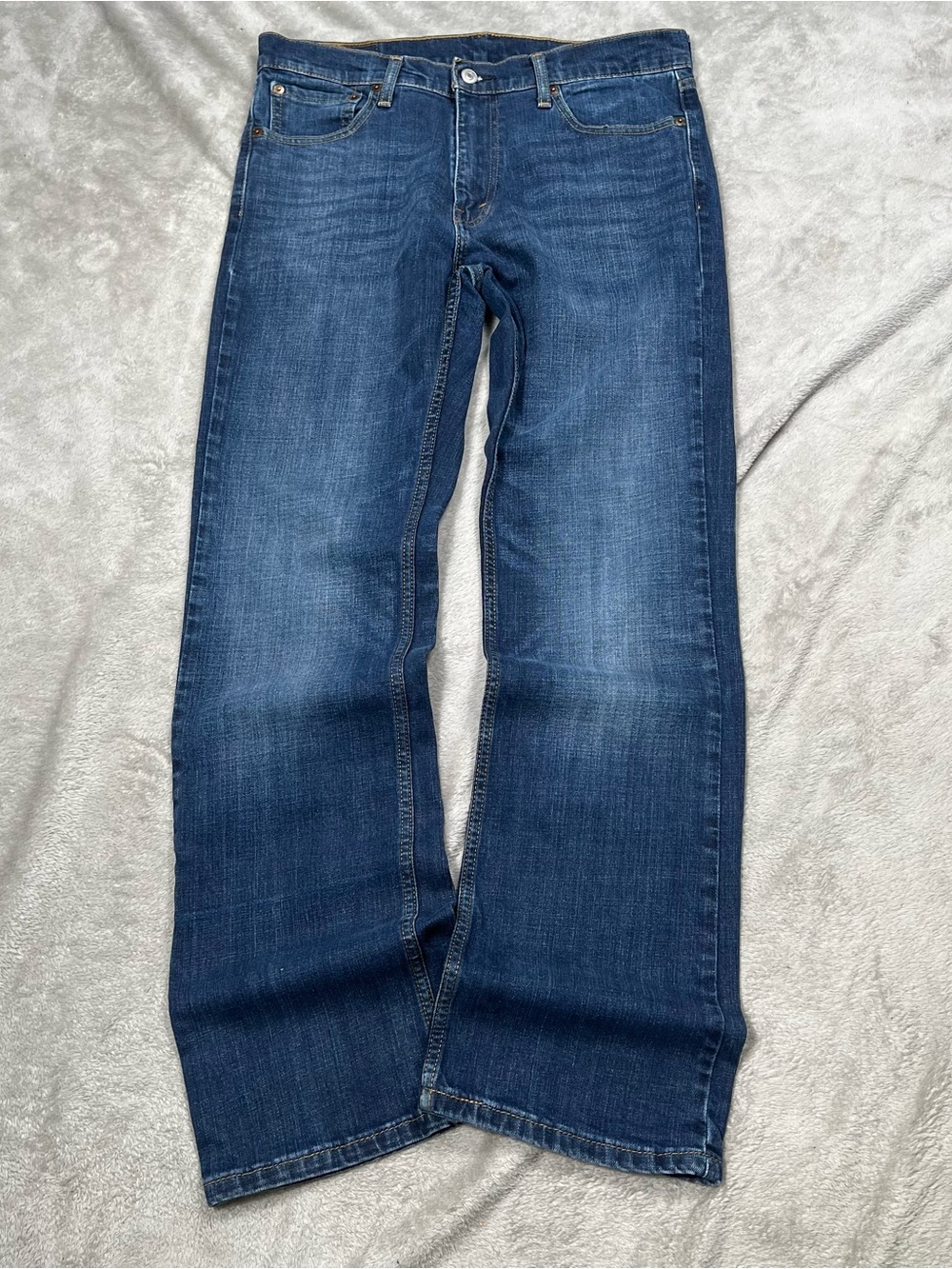 Levi’s 527 Bootcut Jeans Mens 32x31 Blue Dark Wash Western Good Fade Rodeo